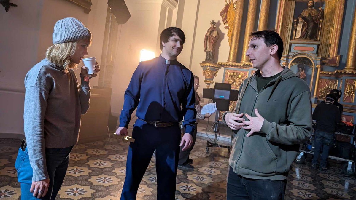 NewBlood's tweet image. And YES that is the one and only @Airdorf as Father John Ward!

We couldn't miss the chance to bring him to life while on set for @TenebrisSomnia in Argentina 🇦🇷