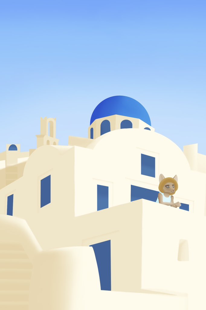 PhoenixSTRart's tweet image. Greek summer 

#OC #art #artwork #anthro #furry #furryart