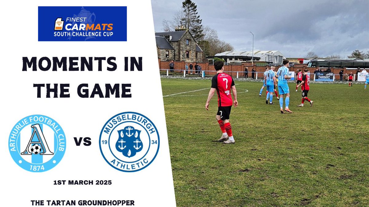 Was a trip back to Arthurlie FC, just a few weeks after my first trip to Dunterlie Park, but this time it was as a Supporter of <a href="/MusselburghAth/">Musselburgh Athletic</a> 

Just a wee short video this time, with some highlights.  

See you on the terraces
youtu.be/Ru9ldz5dwh4?si…

#Groundhopping