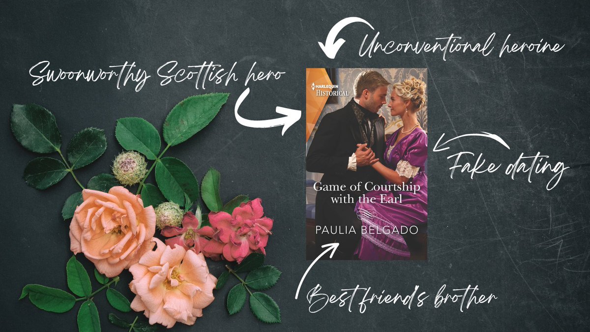 If these are your romance tropes, you need to get Game of Courtship with the Earl here: linktr.ee/pauliabelgado