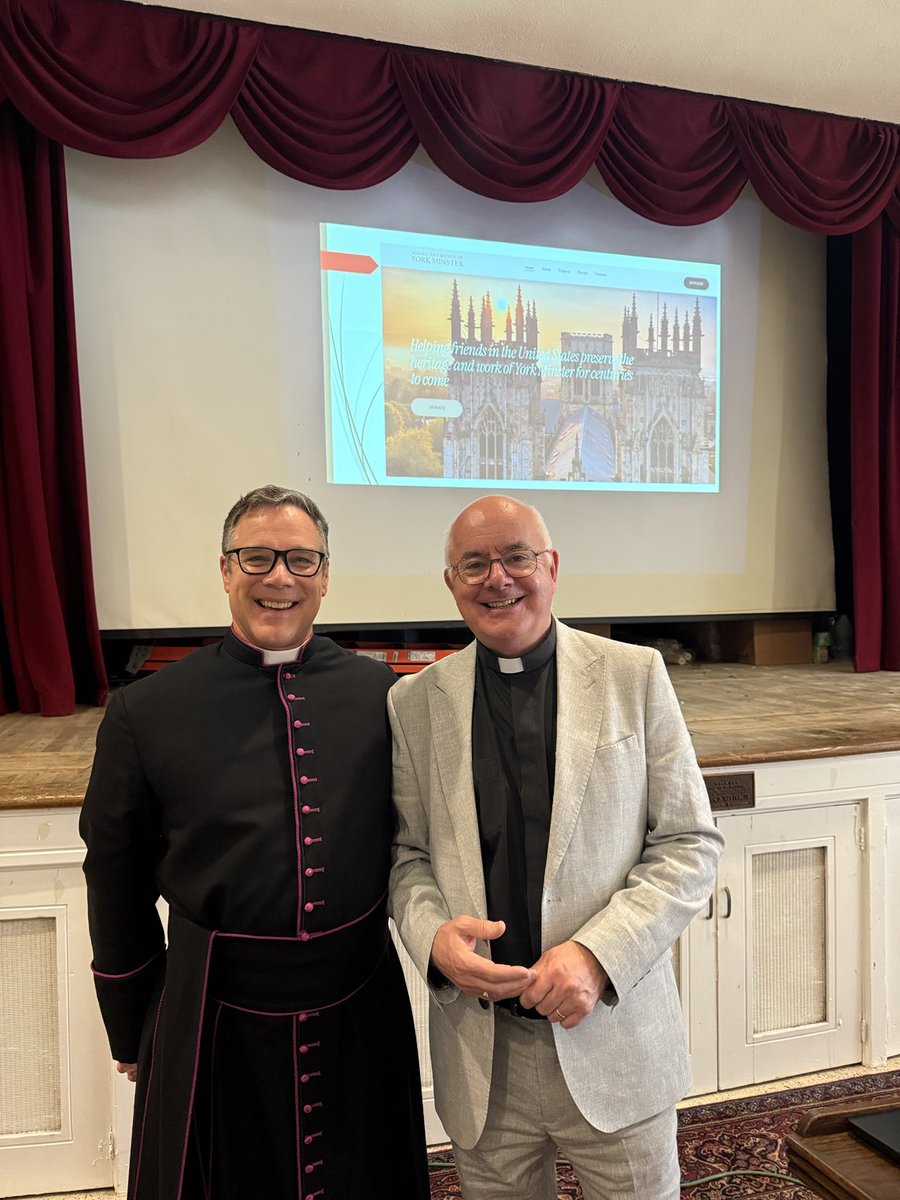 Such a joy to preach at St Matthew’s Episcopal Cathedral in Dallas and share with them some of the history and mission of York Minster.