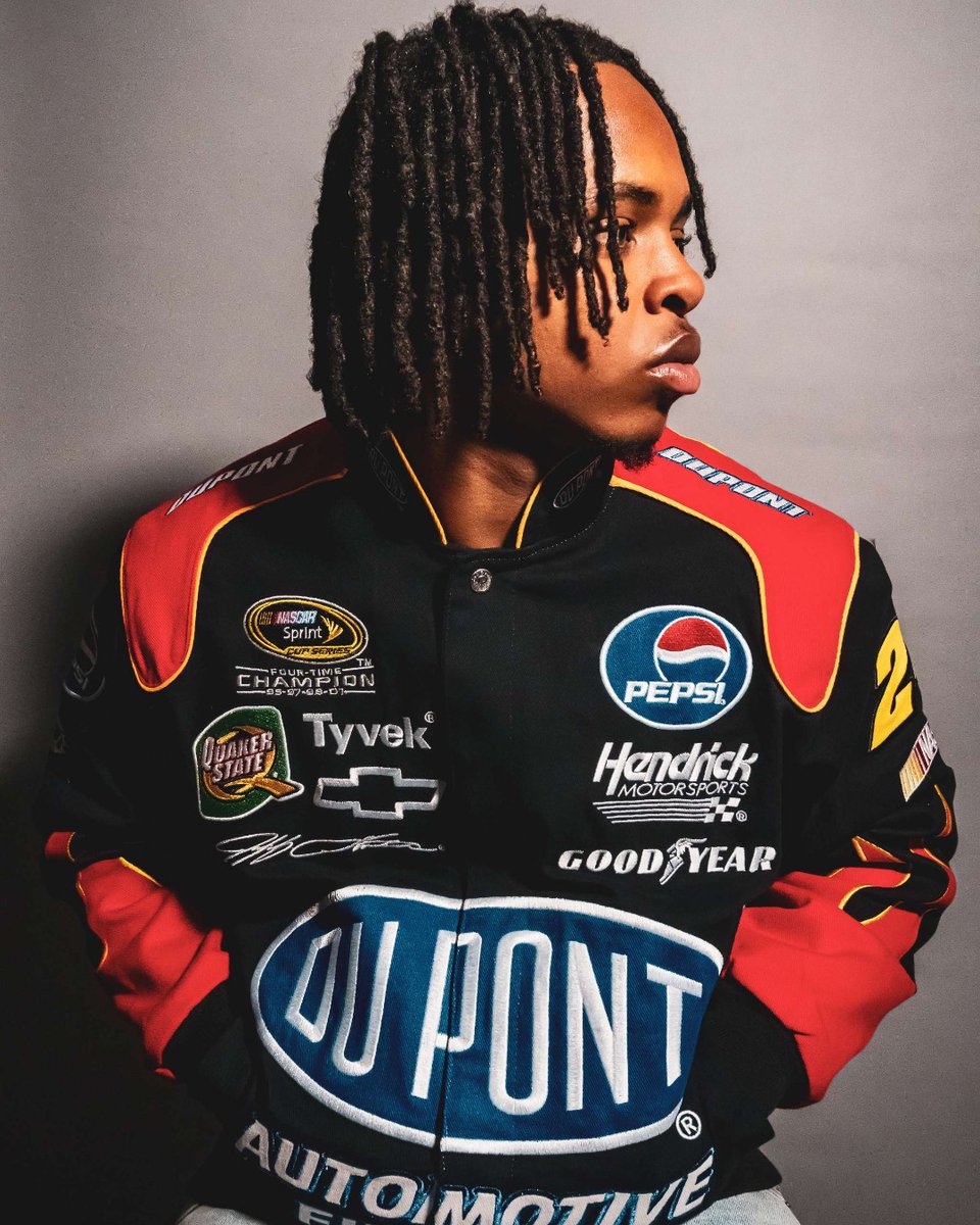 Karmaloop's tweet photo. Rev up your fit. 🔥 JH Design keeps the legacy alive—shop now on the https://t.co/5SPBtlRCsS 
[Link in bio]

 #JHDesign #StreetwearRacing #KarmaloopExclusive #FastFashion #DripCheck  #Streetwear #RacingStyle https://t.co/fD1KRzK6Yy