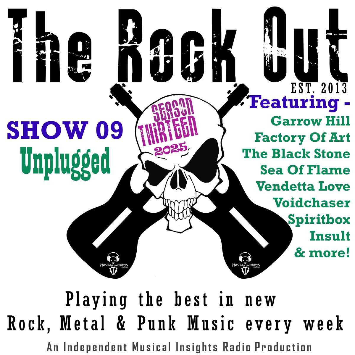 The Rock Out (@therockoutradio) on Twitter photo This week's show S13 E09 - 'Unplugged', will be broadcast on <a href="/DoverCR/">DCR 104.9FM</a> tonight (Wednesday) at 10pm GMT
📻104.9FM & bit.ly/DCRwebsite📻
#NewMusic from <a href="/Garrowhillband/">GARRØW HILL</a> <a href="/Factory_of_Art/">Factory of Art</a> <a href="/TheBlackStoneMF/">The Black Stone</a> <a href="/spiritboxband/">Spiritbox</a> <a href="/VendettaLove_/">Vendetta Love</a> & more
<a href="/musicalinsights/">Musical Insights</a> <a href="/radio_mark/">🎙️ Mark Cridland</a>
#Metal This week's show S13 E09 - 'Unplugged', will be broadcast on <a href="/DoverCR/">DCR 104.9FM</a> tonight (Wednesday) at 10pm GMT
📻104.9FM & bit.ly/DCRwebsite📻
#NewMusic from <a href="/Garrowhillband/">GARRØW HILL</a> <a href="/Factory_of_Art/">Factory of Art</a> <a href="/TheBlackStoneMF/">The Black Stone</a> <a href="/spiritboxband/">Spiritbox</a> <a href="/VendettaLove_/">Vendetta Love</a> & more
<a href="/musicalinsights/">Musical Insights</a> <a href="/radio_mark/">🎙️ Mark Cridland</a>
#Metal
