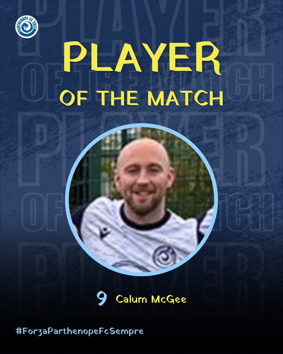 MOTM Calum McGee <a href="/SouthernSunday/">Southern Sunday Football League</a> #GrassrootsFootball #Goals  #9 #ForzaParthenopeFcSempre🧜🏻‍♀️💙