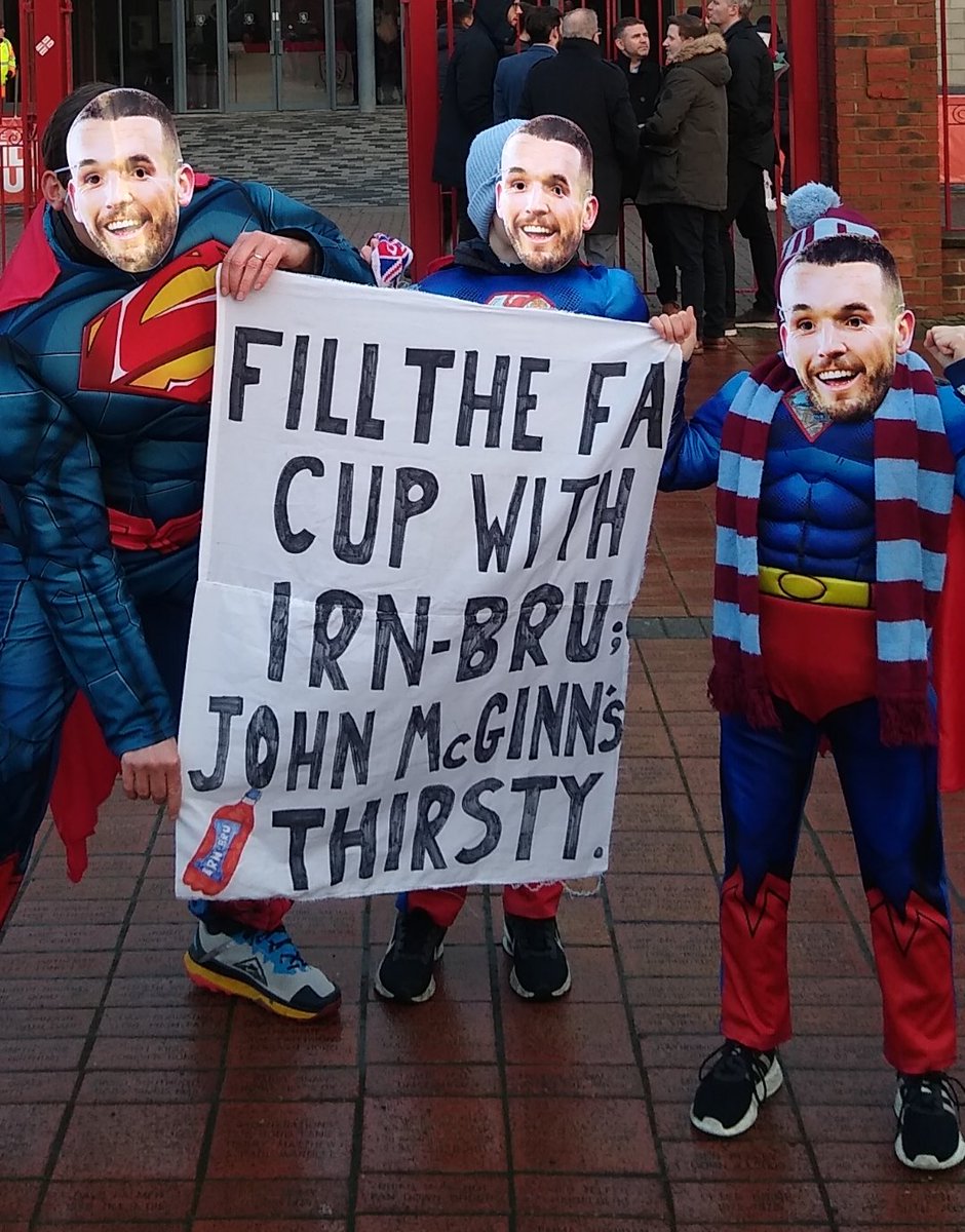Preston away!!! Come on Villa!!! Get that Irn-Bru ready...McGinn's thirsty! #AVFC