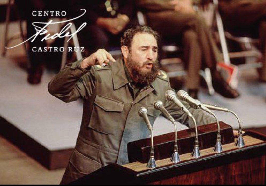 Lo dijo #Fidel:
...Con relación a Cuba,  no solo hay un embargo, el embargo es una palabra piadosa. Nosotros decimos bloqueo pero lo q ha habido con relación a Cuba  es realmente una guerra económica,  una guerra política...
#TumbaElBloqueo