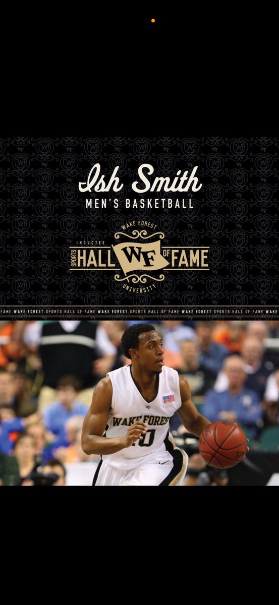Team Ish (@teamish2027) on Twitter photo Our guy is in the Wake Forest Hall of Fame!!!
Congratulations <a href="/IshSmith/">Ishmael Smith</a> thank you for all you do for the kids and the community! Our guy is in the Wake Forest Hall of Fame!!!
Congratulations <a href="/IshSmith/">Ishmael Smith</a> thank you for all you do for the kids and the community!