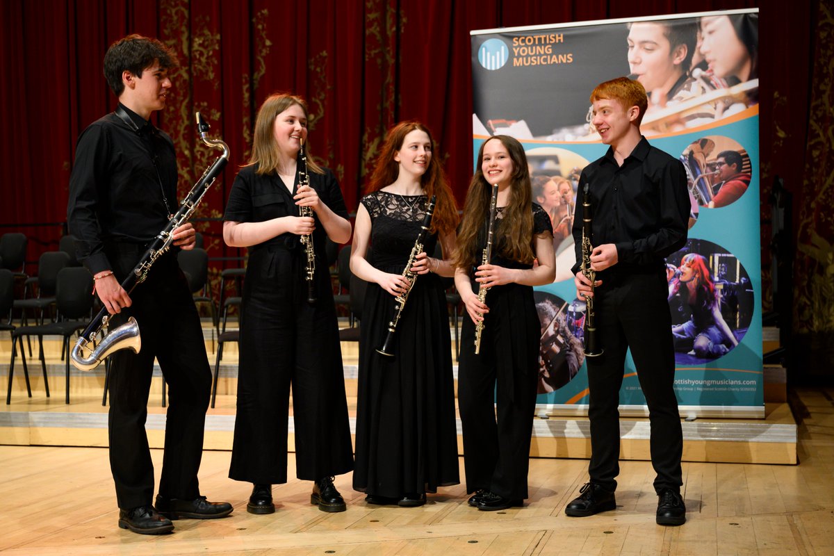 SYMusicians's tweet image. The countdown is officially on for our first live Ensemble of the Year National Final on Sun 9 March in the RCS. 
After a record number of entries from ensembles across Scotland the panel of adjudicators have selected the final 12 to perform in the final. @MepgScotland @RCStweets