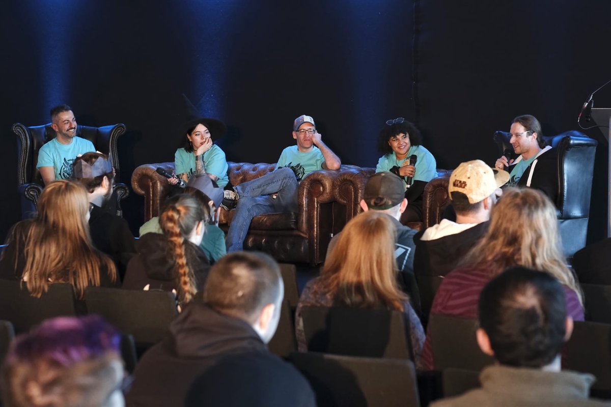 From lore, to art and combat, the panel stage had something for everyone. 🎙️

Find all of the panels on our channel next week!