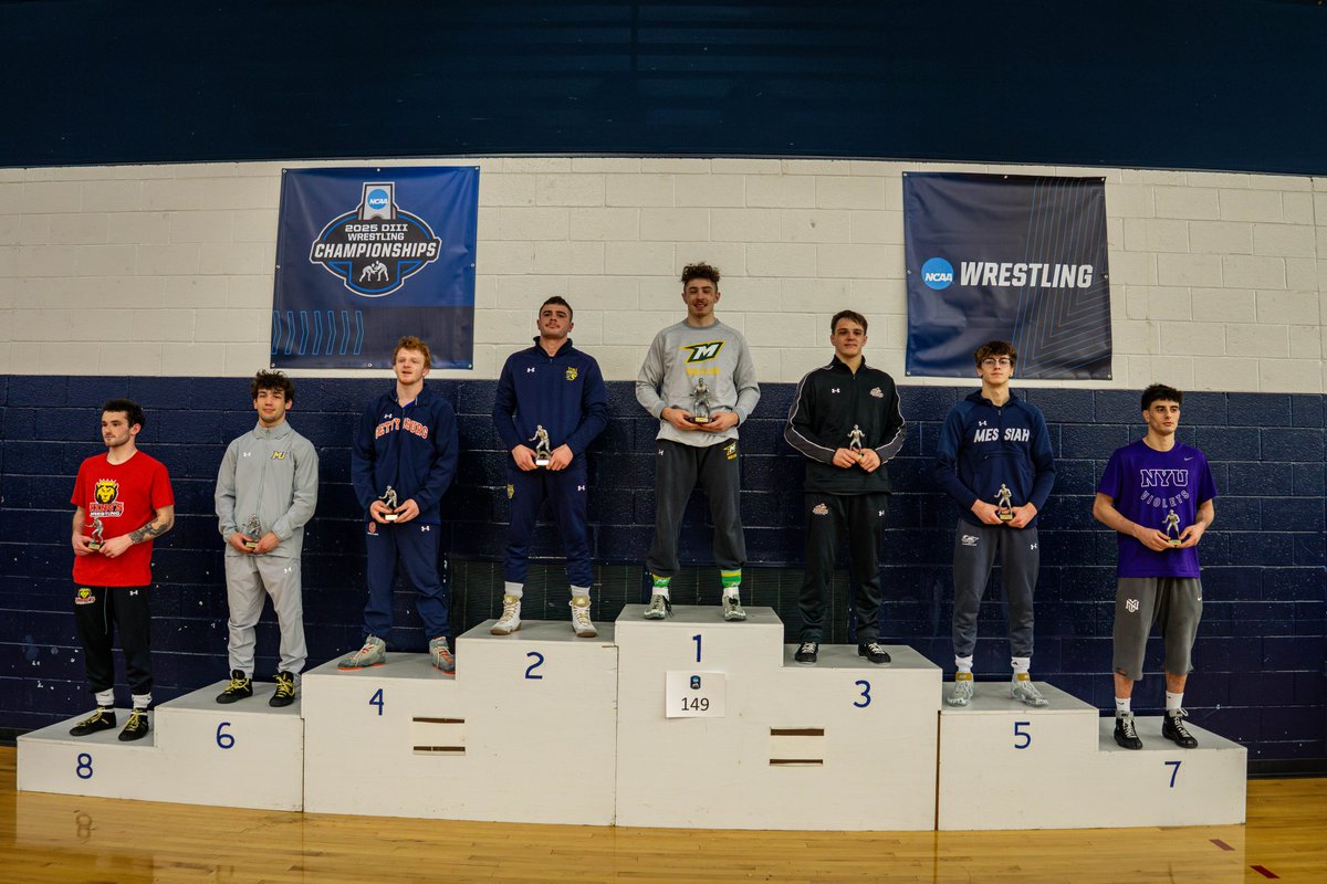 On Saturday, <a href="/McDaniel_WRES/">McDaniel College Men's Wrestling</a> junior Thomas Monn won the 149-pound title at the Region 3 Championships, earning a return trip the <a href="/NCAADIII/">NCAA Division III</a> Wrestling Championships.

RECAP: bit.ly/4hZ9uXX 

#GetOnTheHill <a href="/d3wrestle/">d3wrestle.com</a>