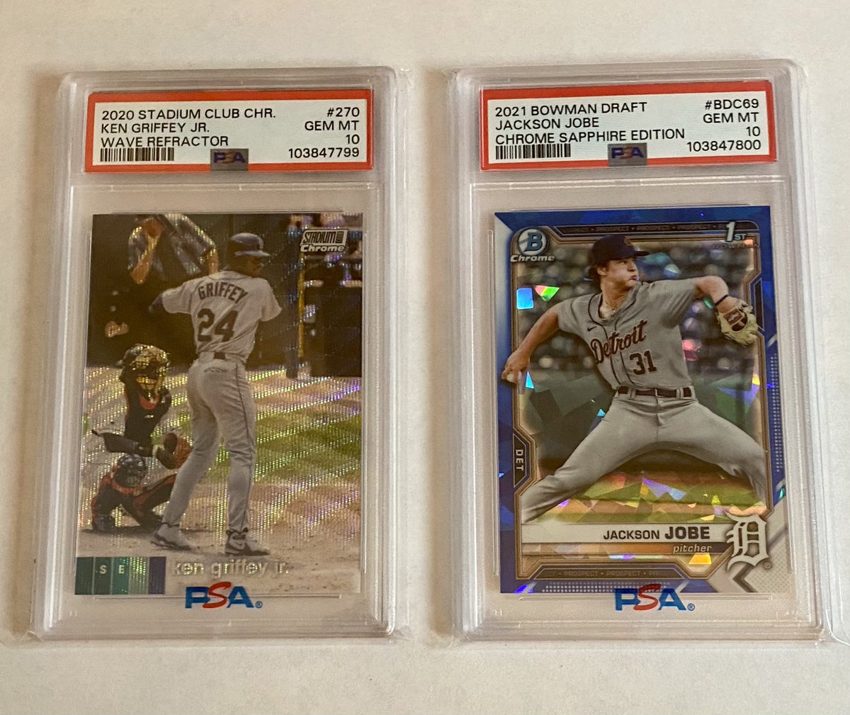 2021 Bowman Jackson Jobe Auto/499 PSA 荒っぽ 10