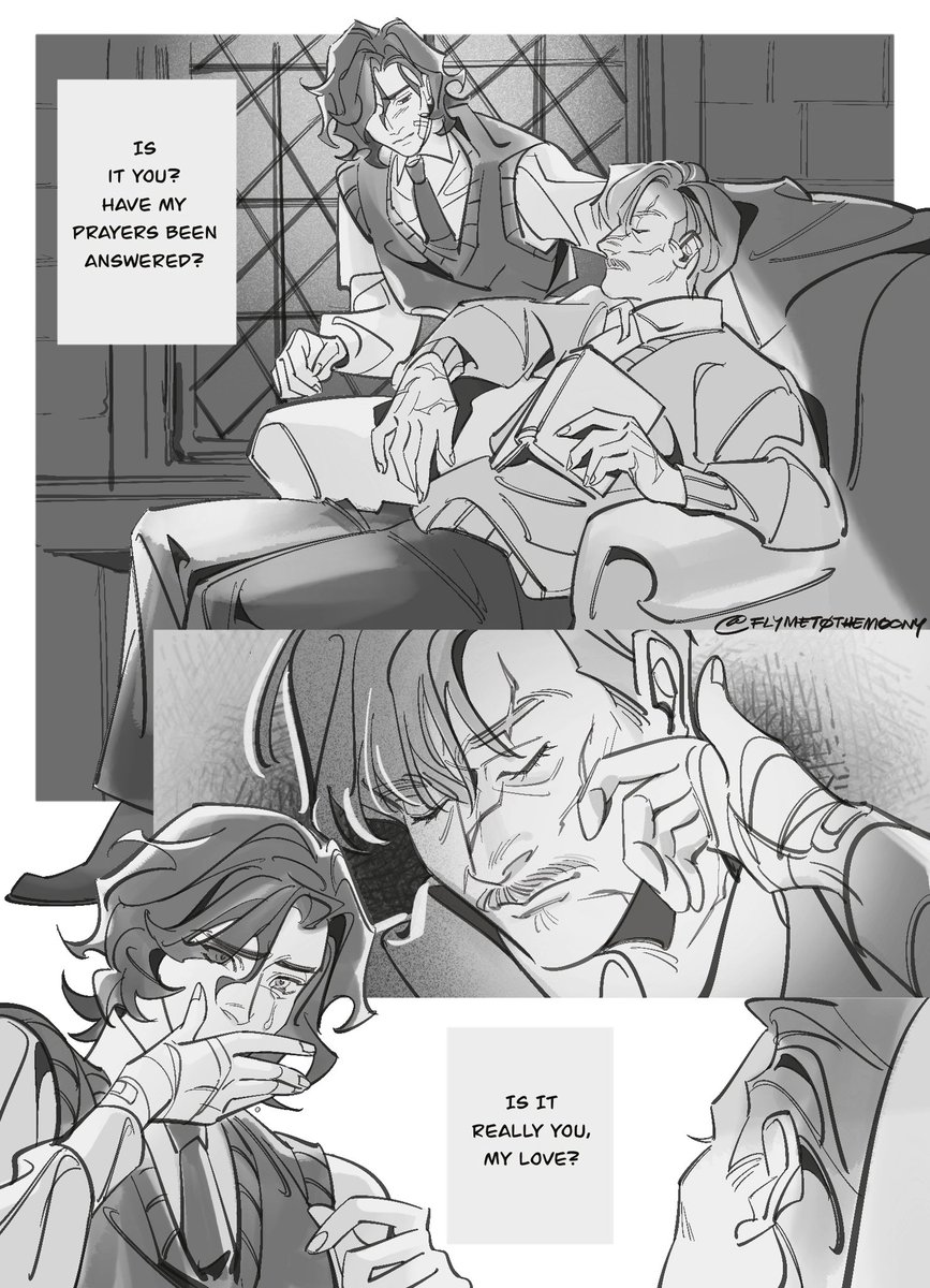 you look different,
your eyes look tired
your frame is lighter,
your smile torn.
is it really you, my love?
#wolfstar