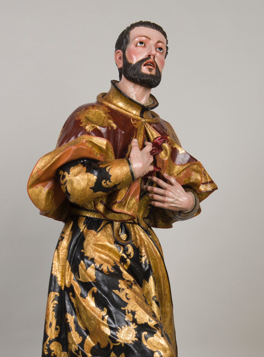 📸 | Así se nos presentó la imagen de San Francisco Javier, tras la profunda restauración llevada acabo por parte del <a href="/IAPHpatrimonio/">IAPH</a> 

#AmaryServir