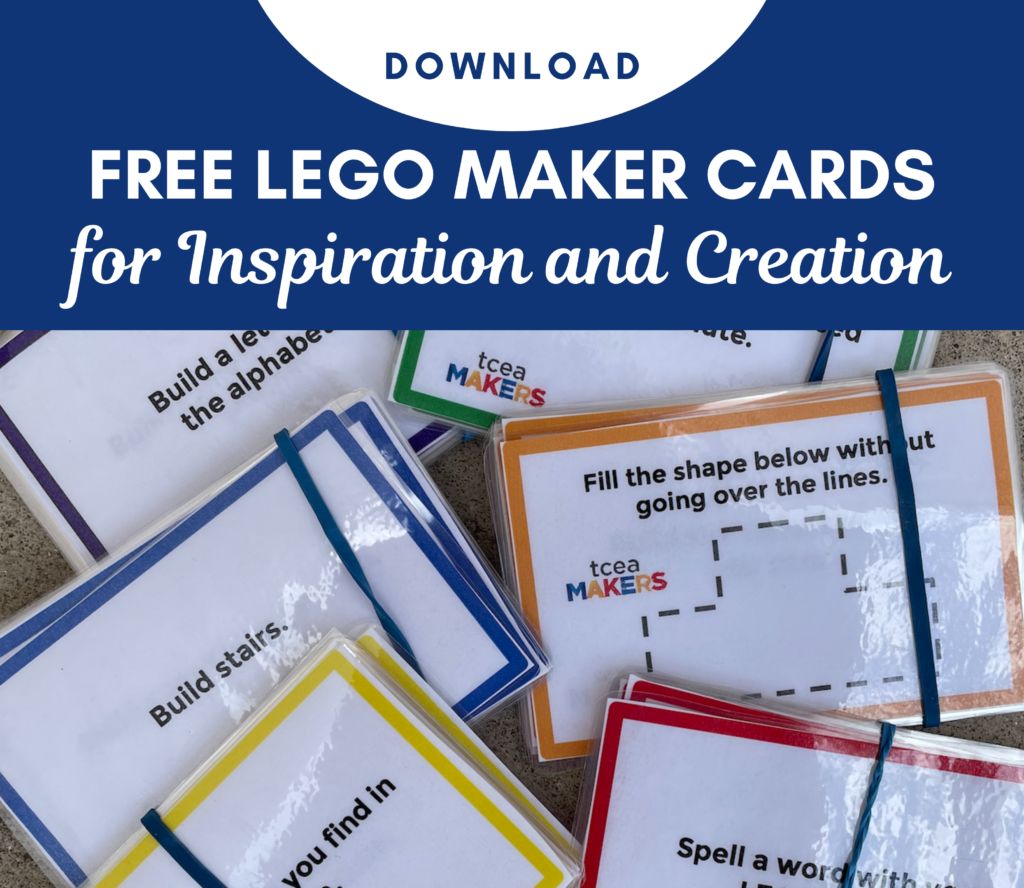 TCEA's tweet photo. Unleash Creativity with Free LEGO Maker Cards! 🧱✨ Download these cards to inspire hands-on learning in your classroom. 

https://t.co/7rkzOwV6QC @preimers
#librarytwitter #teachertwitter #stem #stemchat https://t.co/un7pY8djga