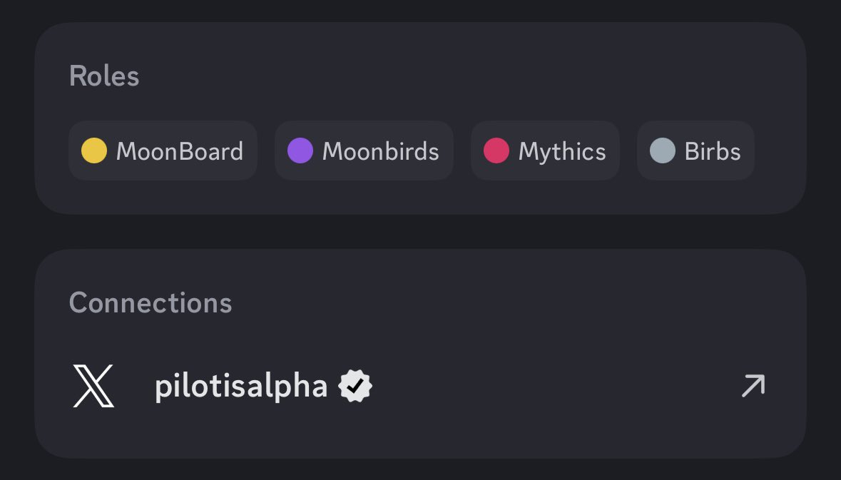 pilot3dm's tweet photo. Pilot is now apart of the Moonboard @MBmemecoin.

thanks to @DrewBarman 🤝

we birbs have wings and we will fly 🪽 https://t.co/oedCZ3lR1o