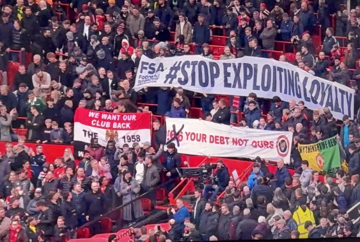 MufcWonItAll2's tweet image. #stopexploitingloyalty 

Your Debt Not Ours @ManUtd @INEOS 

#GlazersOut