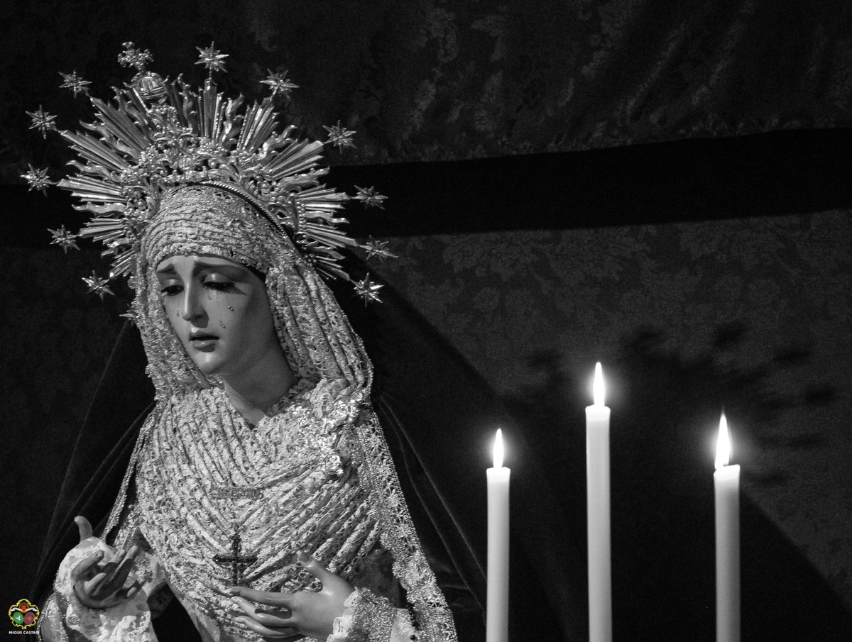 📸 | María Santísima del Silencio, que tu mirada serena y tus manos entreabiertas nos enseñen a aceptar la voluntad de Dios, aún en medio del dolor. Madre, acompáñanos en cada paso. 🙏

#AmaryServir