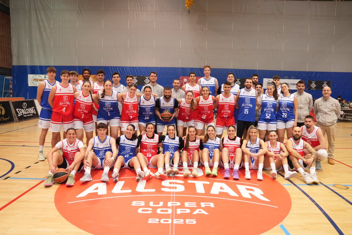 🔛 Tot a punt per a l'ALLSTAR⭐ 2025 de la #SuperCopaBQ a Cerdanyola del Vallès!!

📍 PEM Guiera
📺 <a href="/laxarxames/">La Xarxa+</a>
🏀 18:00h Partit ALLSTAR
🎯 18:45h Concurs Triples