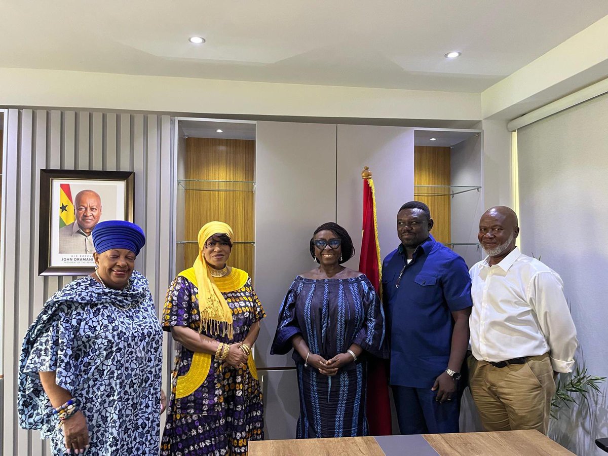 Diaspora African Forum Embassy (@forumdiaspora) on Twitter photo #WeekInReview Ambassador Erieka Bennett and DAF Co-founder, <a href="/mamatworldwide/">dr. toni luck</a> paid a courtesy visit to the Minister of Tourism Culture and Creative Arts, Hon. Dzifa Gomashie on February, 24 2025. She pledged her continued support to the minister and congratulated her for good work #WeekInReview Ambassador Erieka Bennett and DAF Co-founder, <a href="/mamatworldwide/">dr. toni luck</a> paid a courtesy visit to the Minister of Tourism Culture and Creative Arts, Hon. Dzifa Gomashie on February, 24 2025. She pledged her continued support to the minister and congratulated her for good work
