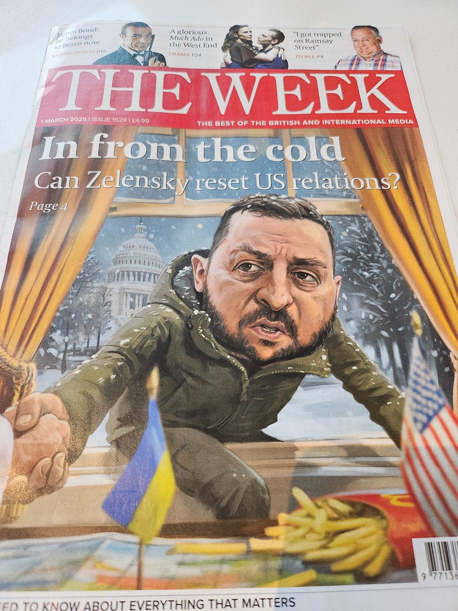 Wow. Poorly timed cover from The Week