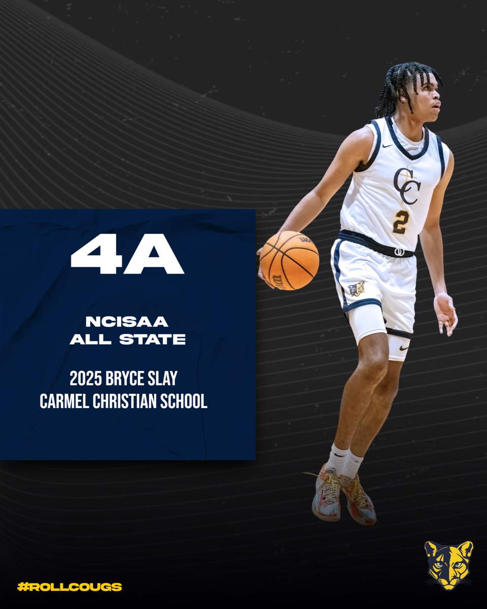 Congratulations To Chandler Kennedy &amp; Bryce Slay For Being Selected To The NCISAA 4A All State Team! #RollCougs