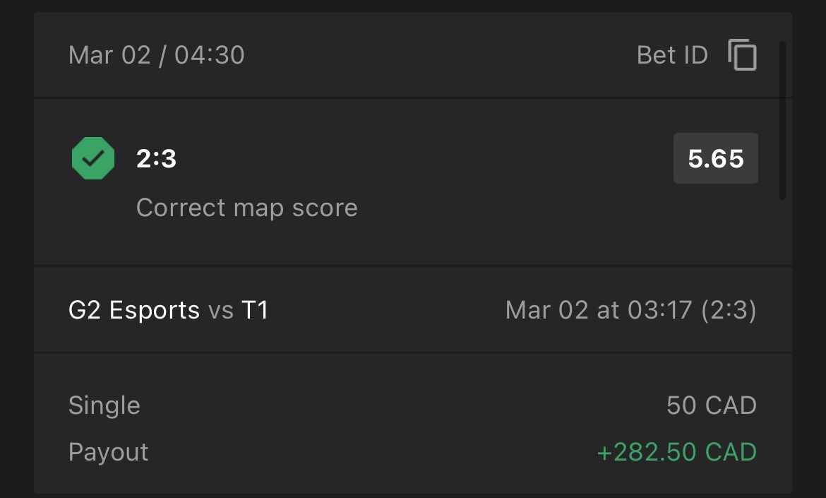 Craidoz's tweet photo. EVERY SINGLE MAP CORRECT

#VCTEMEA #VCTAMERICAS #GamblingsTwitter #GamblingX #valorant #VCTCN #vctmasterbangkok #esportsbets #parlay https://t.co/r1pvvHsxpr