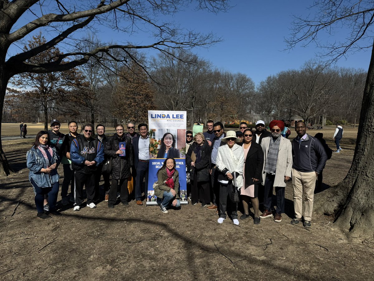 Yesterday, we welcomed beautiful March weather with our 2025 Day of Action at Alley Pond! I’m thankful for the coalition of community leaders who came out for our launch as we go door to door to connect with neighbors across the district! It takes a village! Happy Petitioning!