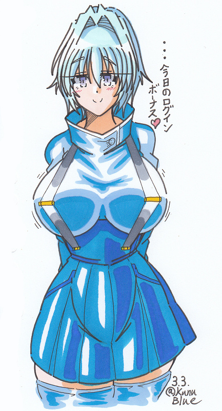 コトモリ・レンちゃんを描きました。 