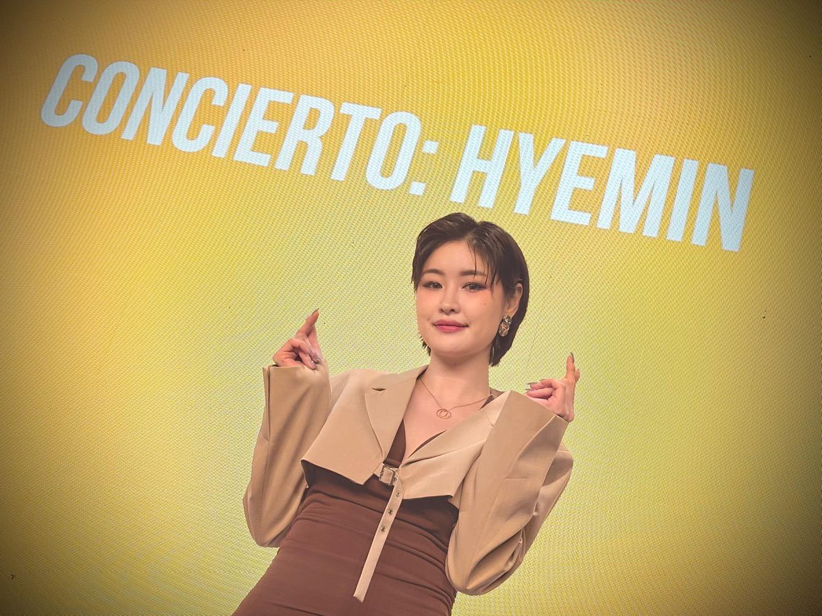 ¡𝗠𝗨́𝗦𝗜𝗖𝗔 𝗘𝗡 𝗗𝗜𝗥𝗘𝗖𝗧𝗢 𝗘𝗡 𝗟𝗔 𝗭𝗢𝗡𝗔 𝗔𝗦𝗜𝗔! 🎤🎶 En breve, concierto de 𝗛𝘆𝗲𝗺𝗶𝗻, ¡𝗹𝗮 𝗽𝗿𝗶𝗺𝗲𝗿𝗮 𝘃𝗼𝘇 𝗱𝗲𝗹 𝗞-𝗣𝗼𝗽 𝗲𝗻 𝗘𝘀𝗽𝗮𝗻̃𝗮 𝗹𝗹𝗲𝗴𝗮 𝗮𝗹 𝗦𝗮𝗹𝗼́𝗻 𝗱𝗲𝗹 𝗖𝗼́𝗺𝗶𝗰 𝗱𝗲 𝗩𝗮𝗹𝗲̀𝗻𝗰𝗶𝗮!