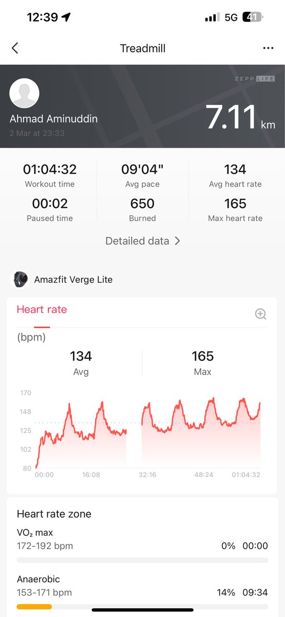 amxn_'s tweet photo. Its been my third month starting to run again. InsyaAllah consistent sampai bila2. Just want to keep my body back to normal, fit as usual🤲🏻💪🏻 https://t.co/mh1VDGj0pa
