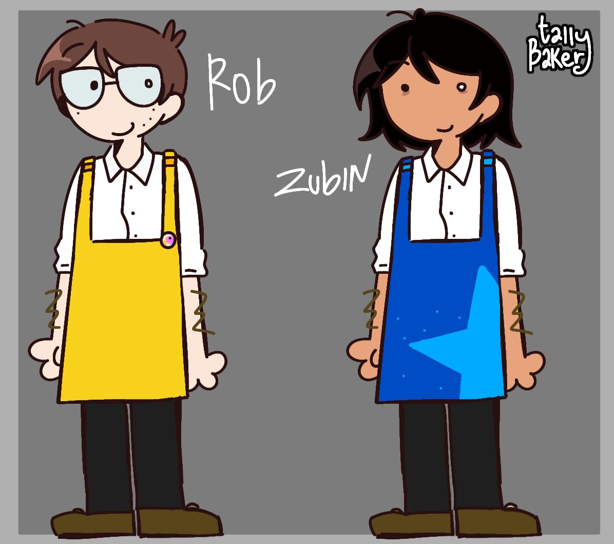 rayzkiiee's tweet image. MEET THE GANG!! (tally hall)
tally bakery!! an au made by me. it's about 6 bros who are focus more on baking than making music/vines!! (idk i ran out of ideas ts pmo)
