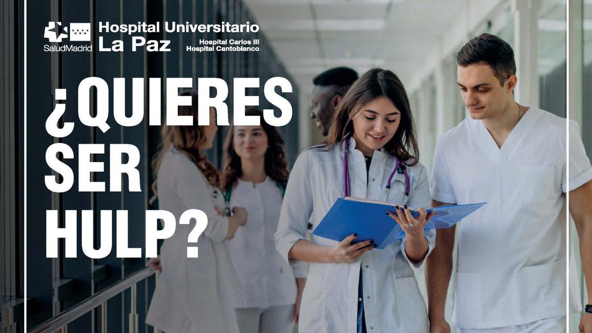 Medicina Interna - La Paz 🩺 (@interna_lapaz) on Twitter photo ¡Hola futuros MIRs! Este 24 de marzo en La Paz los esperamos en “Yo Soy HULP”, una jornada de puertas abiertas donde explorarán diversas especialidades. Del mundo de opciones, queremos que sientan la pasión de la Medicina Interna. ¡Ven y déjate inspirar! #YoSoyHULP <a href="/Sociedad_SEMI/">Sociedad Española de Medicina Interna (SEMI)</a> ¡Hola futuros MIRs! Este 24 de marzo en La Paz los esperamos en “Yo Soy HULP”, una jornada de puertas abiertas donde explorarán diversas especialidades. Del mundo de opciones, queremos que sientan la pasión de la Medicina Interna. ¡Ven y déjate inspirar! #YoSoyHULP <a href="/Sociedad_SEMI/">Sociedad Española de Medicina Interna (SEMI)</a>