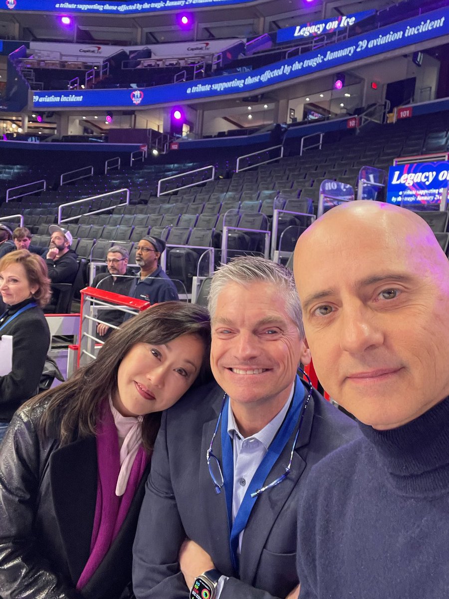 Dress rehearsal underway.

Legacy on Ice will be available today to stream live on <a href="/peacock/">Peacock</a> at 3PM ET with an encore presentation airing on <a href="/nbc/">NBC Entertainment</a> March 30.
To get tickets or make a donation visit legacyonice.com