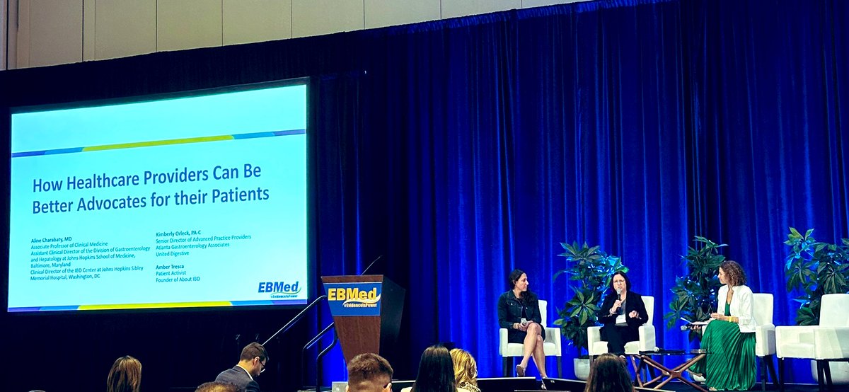 Mohamad I. Itani, MD (@mitanimd) on Twitter photo #IBD impacts every aspect of life.
<a href="/aboutIBD/">About IBD: Amber-Writer, Journalist, Podcast Host</a> shares insights as a patient activist:
🤝 Build strong rapport
🧠 Address mental health
💊 Shared decision-making in therapy
“IBD touches everything in our lives.”
#EBMed2025 #IBDTwitter #IBD impacts every aspect of life.
<a href="/aboutIBD/">About IBD: Amber-Writer, Journalist, Podcast Host</a> shares insights as a patient activist:
🤝 Build strong rapport
🧠 Address mental health
💊 Shared decision-making in therapy
“IBD touches everything in our lives.”
#EBMed2025 #IBDTwitter
