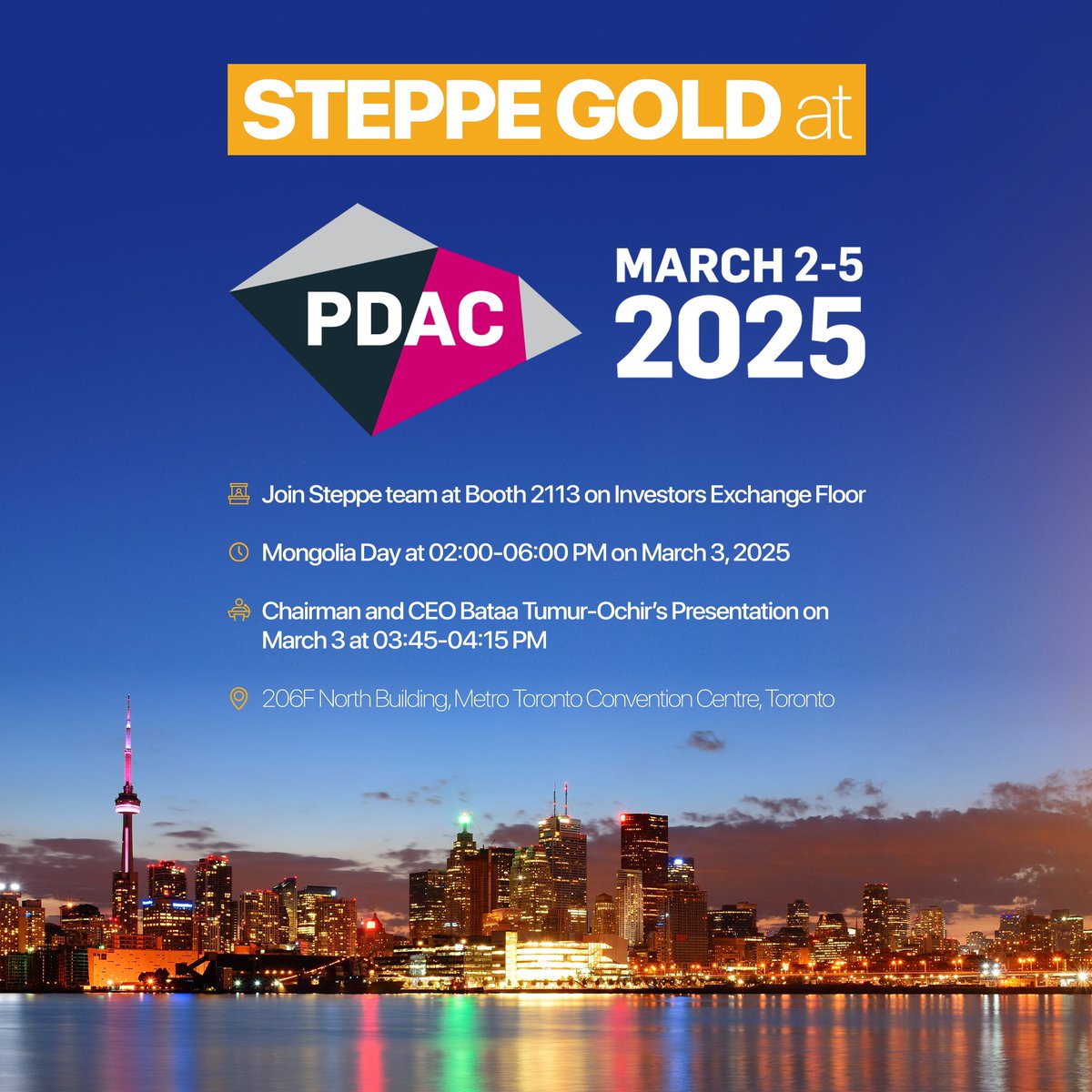Steppe Gold | TSX: STGO tweet media
