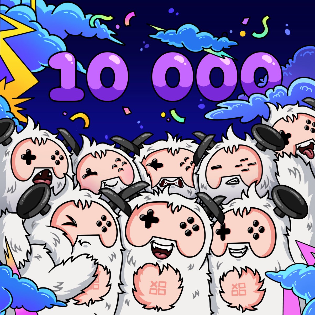 👾 XOOB has reached a new milestone! 🚀

🚀Our galaxy now has 10,000 purchased ships (excluding those from boxes and milk ships)! And the total number of ships has exceeded 40,000.

🎁 Combo code: ⬇️⬆️⬅️⬅️➡️⬆️
Get 100,000 milk &amp; 1,000 energy! 🔋🥛
