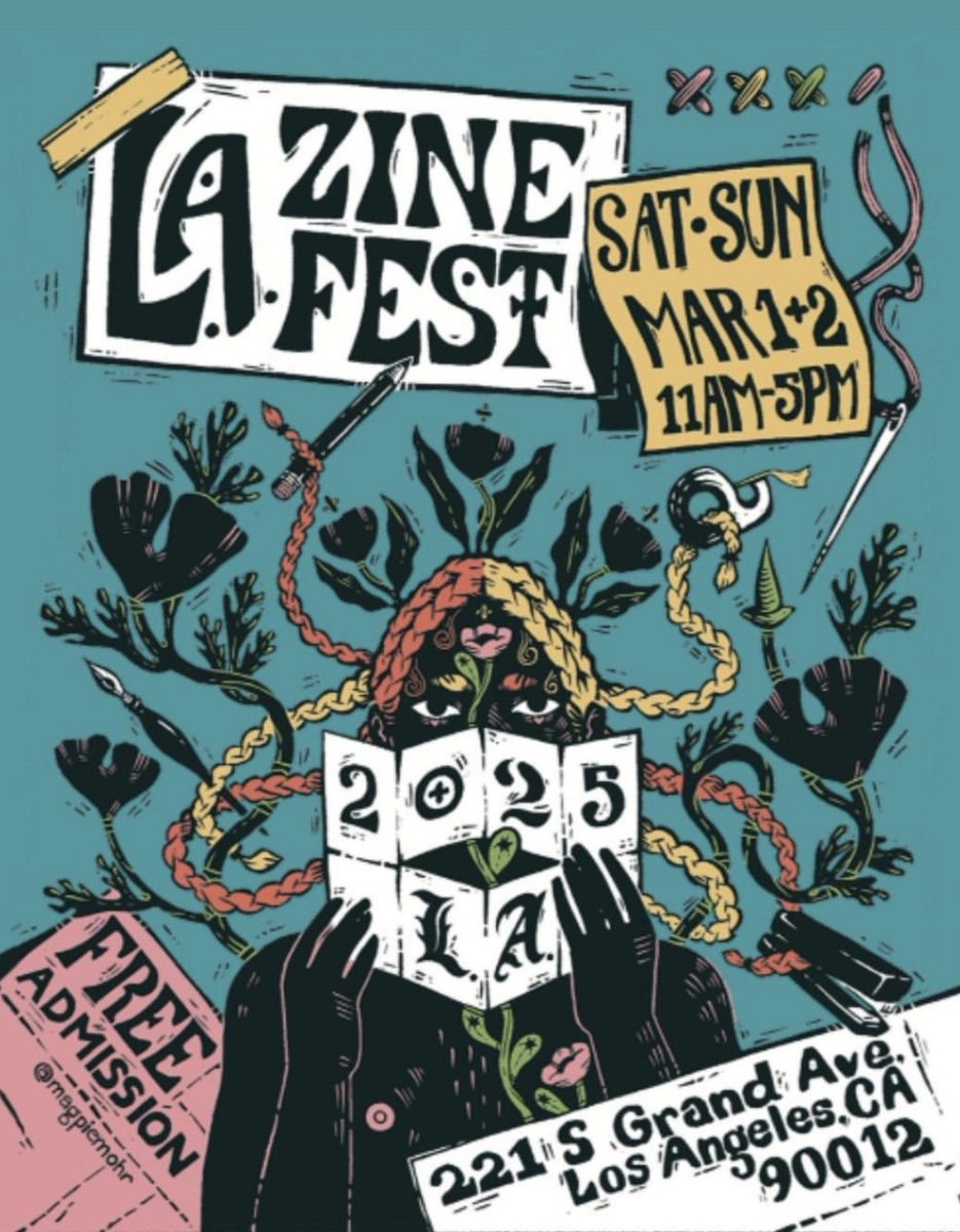 Come out today for L.A. Zine Fest in DTLA. Support artists and DIY culture. Together we can replace corporate greed and h8 with homemade creativity and community trade. ✊🏽✊🏾✊🏿❤️ <a href="/ECCUnion/">The Union</a> <a href="/ecwarriorlife/">Warrior Life</a>