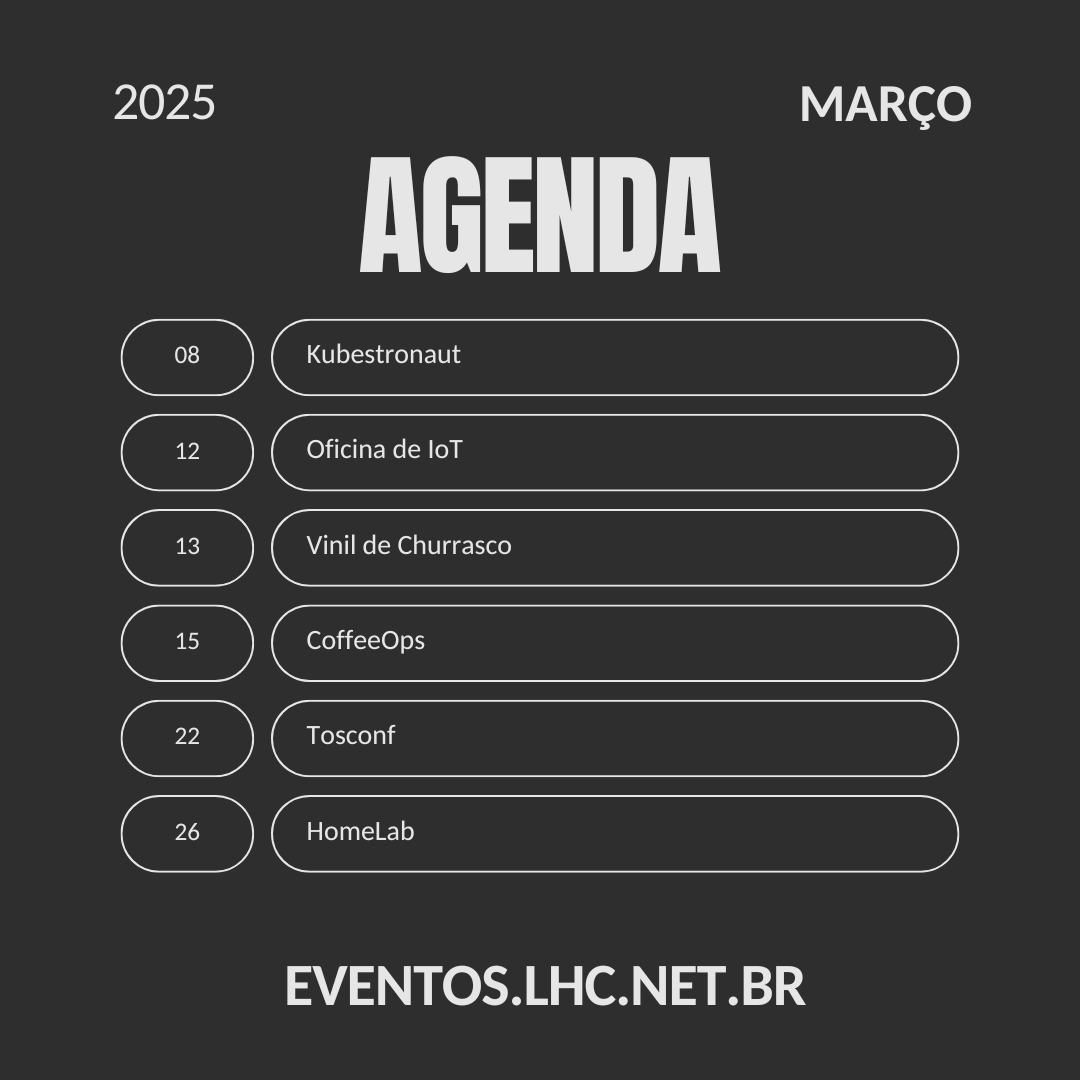 _DouglasEsteves's tweet image. Atualizando a agenda do LHC para o mês de Março :)

eventos.lhc.net.br

#hackerspace #campinas #eventos #março