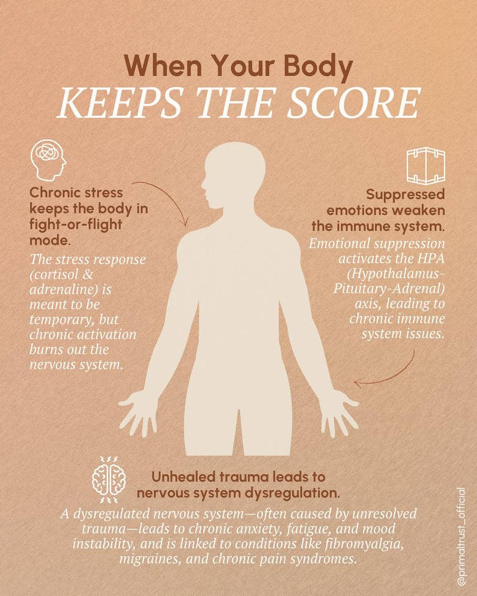 Nervous system dysregulation means that your body is in a constant state of survival "danger mode." Children need support to help regulate their nervous system, making them feel safe, calm &amp; connected.🧠🌱