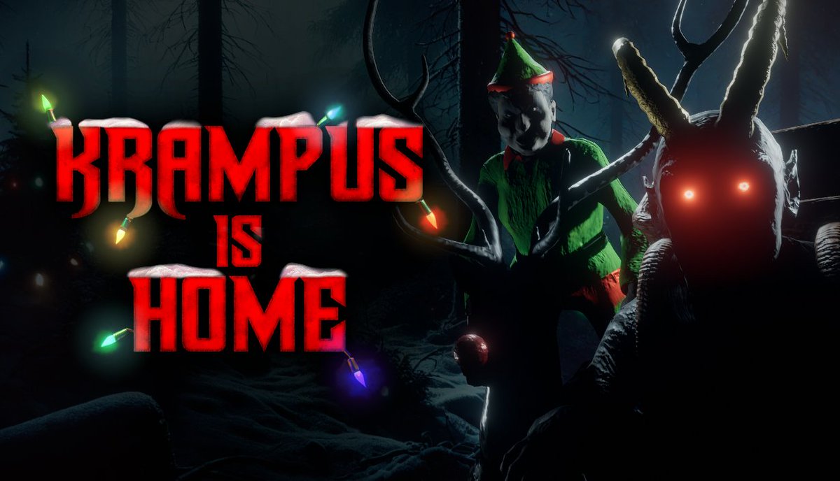 Hey everyone! We recently released major updates for #KrampusIsHome with big improvements and fixes. Check them out!

Steam Store:
🔗 Original Announcement (Version 2.0): bit.ly/3DfGTP5
🔗 New Performance Improvements and Much More: bit.ly/4blkfl7