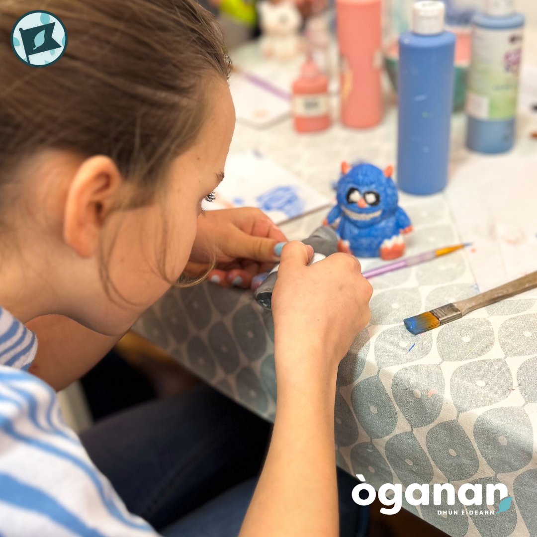 📸  Cluba nan Saor-làithean a Ghearran: Peantadh Criadhadaireachd aig 'Doodles' 🎨 Seo dealbh beag de na rinn sinn aig Òganan Dhùn Èideann 👀
/
📸  February Holiday Club: Pottery Painting at 'Doodles' 🎨 Here's a snapshot of what we got up to at Òganan Dhùn Èideann 👀

#Gàidhlig