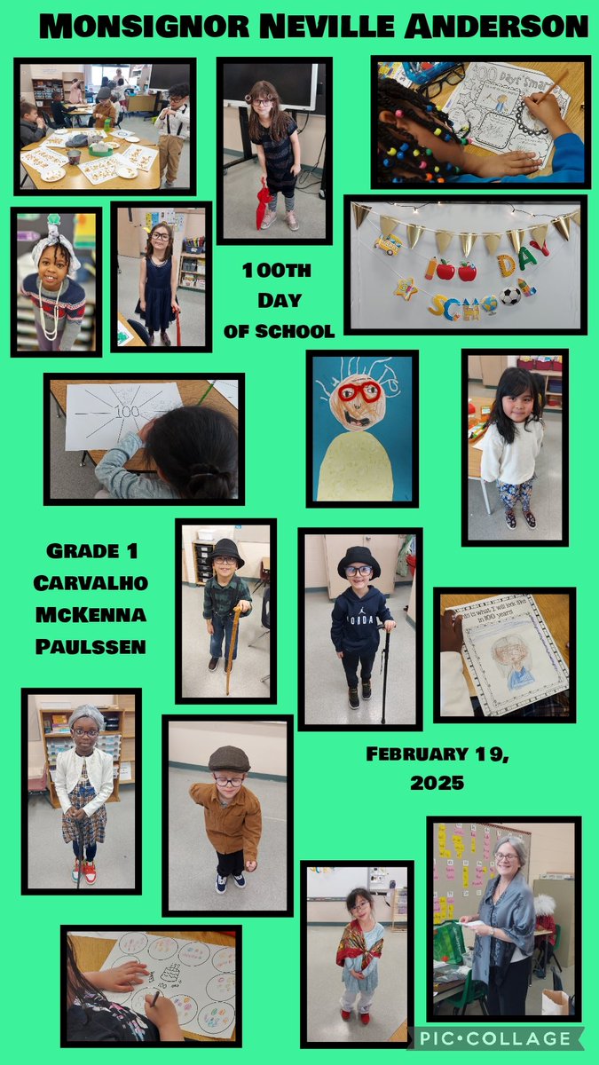 MNASchool's tweet image. #100daysofschool
Grade 1 Carvalho,  McKenna, and Paulssen did a lot of fun activities and dress up for #100thdayofschool
@CCSD_edu