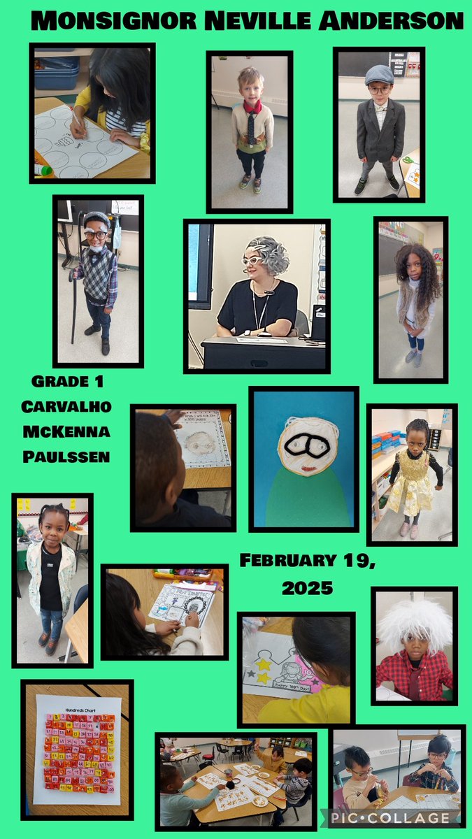 MNASchool's tweet image. #100daysofschool
Grade 1 Carvalho,  McKenna, and Paulssen did a lot of fun activities and dress up for #100thdayofschool
@CCSD_edu