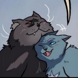 Butchfemme couple of the day is Yellowfang and Bluestar from Warrior Cats (headcanon). Yellowfang is the femme and Bluestar is the butch!