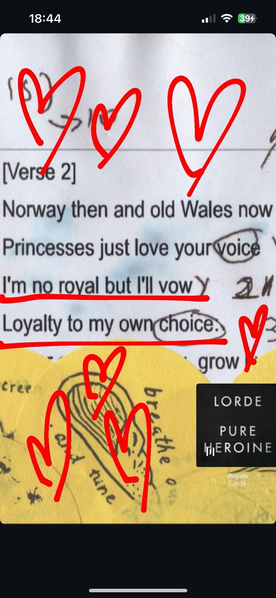the song is not only literally about a lorde show but also full of little nods &amp; references to ella's discography !!!