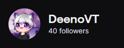 DeenoVT's tweet photo. I'm only missing 10 followers for affiliate, anyone wanna help me out? 🥺 https://t.co/lYcvwkbIP8

#smallstreamer #pngtuber #vtuber #twitch https://t.co/jncltg0vvx