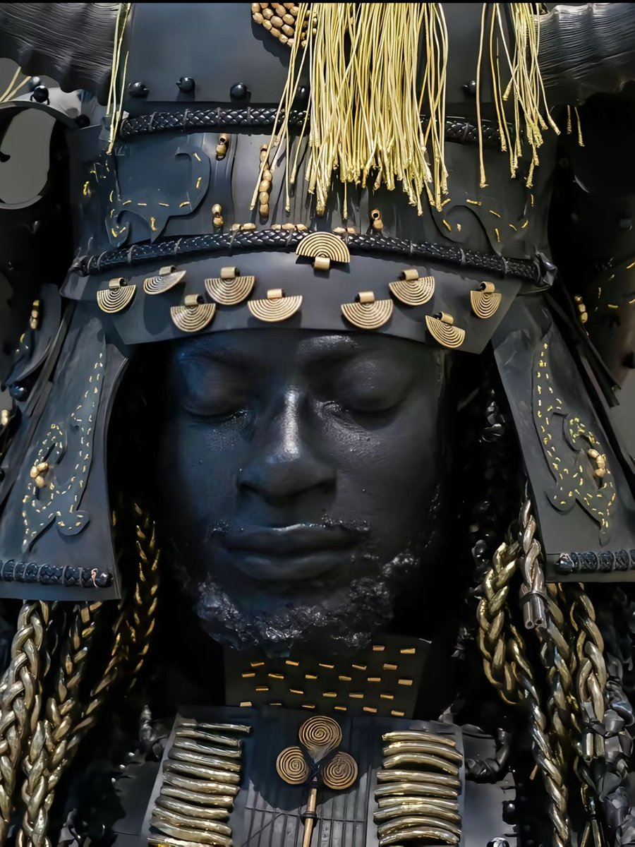 culturejpg's tweet image. The statue of Yasuke, a black slave who arrived in Japan in 1579 &amp;amp; became the first black samurai