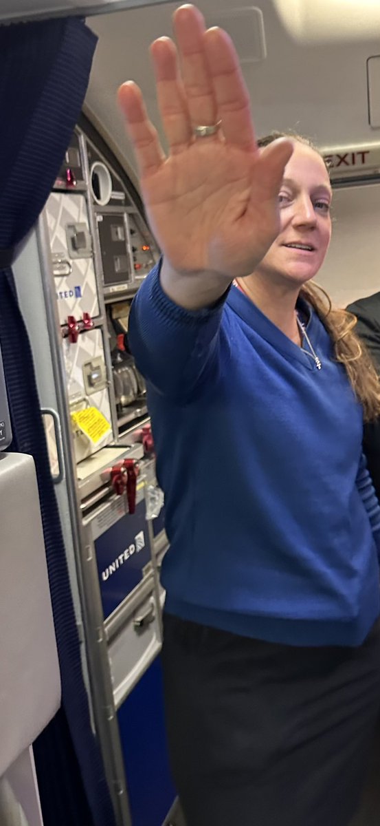 I was on a flight this morning on <a href="/united/">United Airlines</a> UA2431 from Houston and this nasty woman was so unprofessional and clearly let her personal views on certain humans seep out of her pores, leading her to believe she can get away with this behavior. 

Well, she cannot. 

I ask her