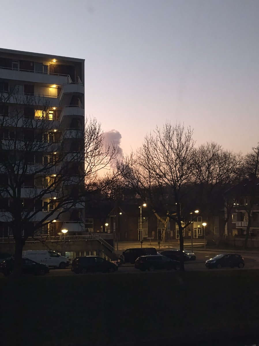 Grote brand op Sloterdijk
