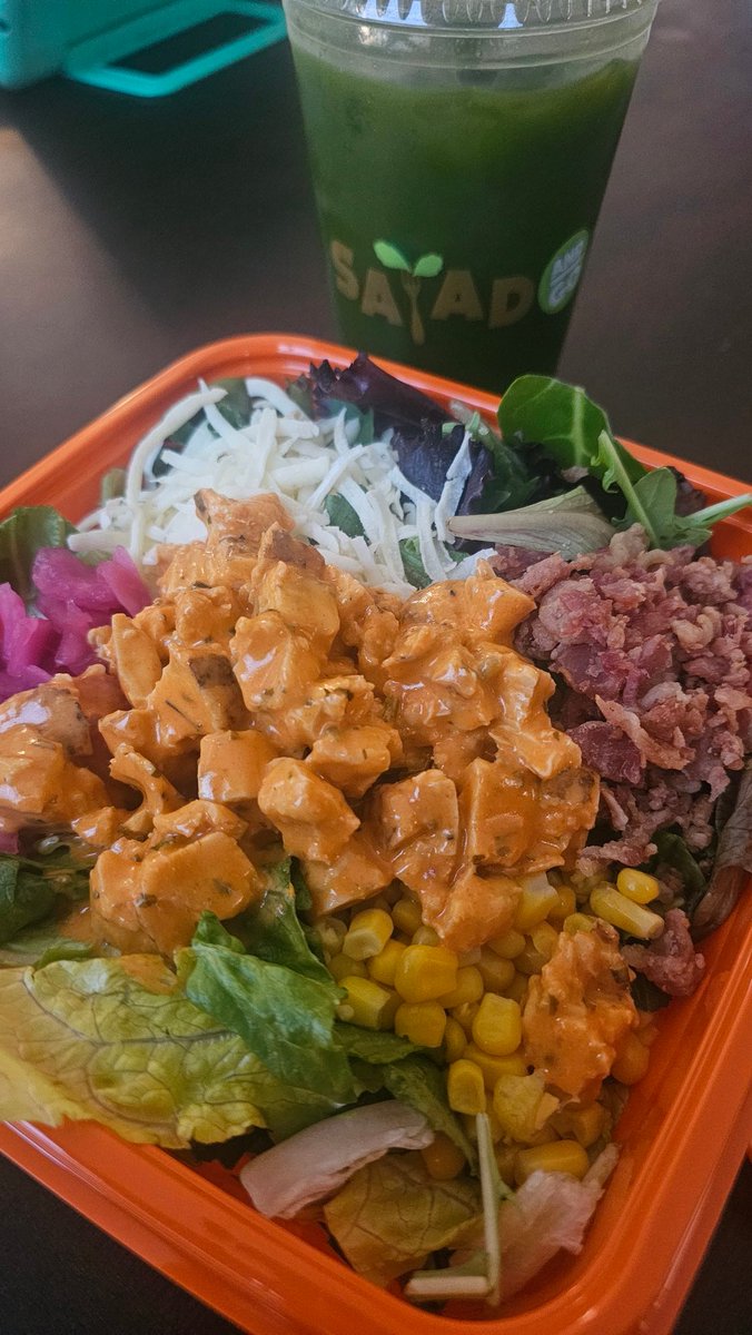 Can't beat <a href="/saladandgo/">Salad and Go</a>... Salad + Juice under $10 🤌